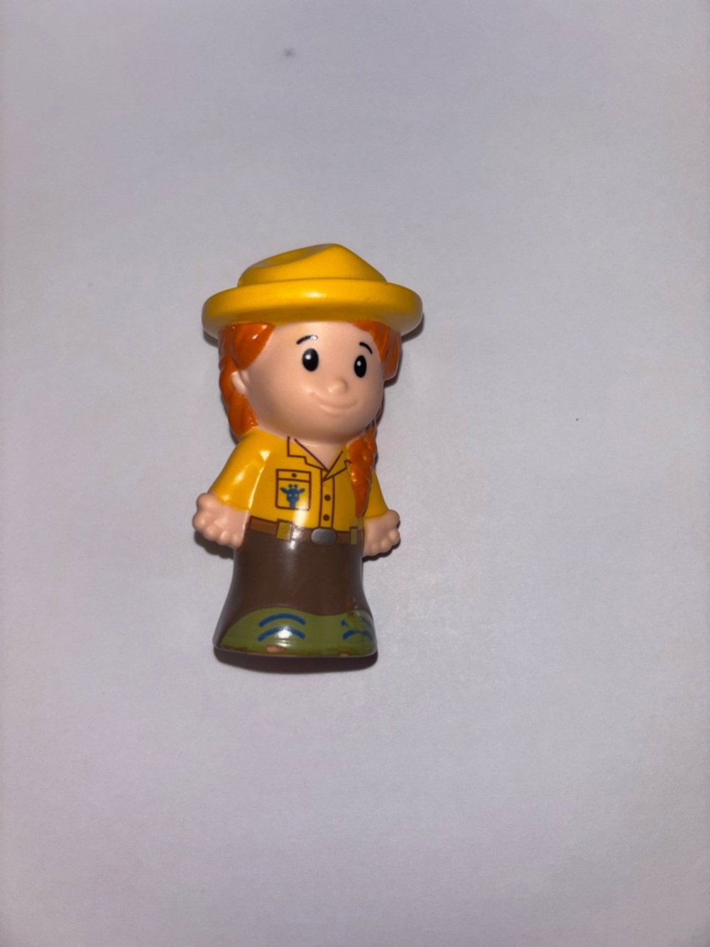 2015 Fisher Price Little People Female Zookeeper from Giraffe Set Big Animal Zoo - Picture 7 of 7